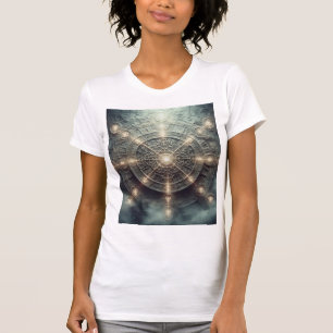 Ancient Arcane Sigil Circle – Glowing Mystics T-Shirt