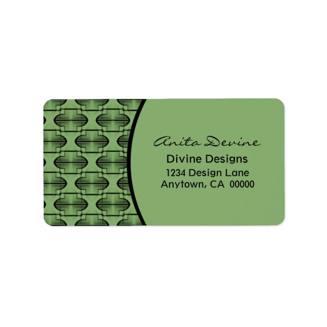 Ancient Arches Address Label (Front)