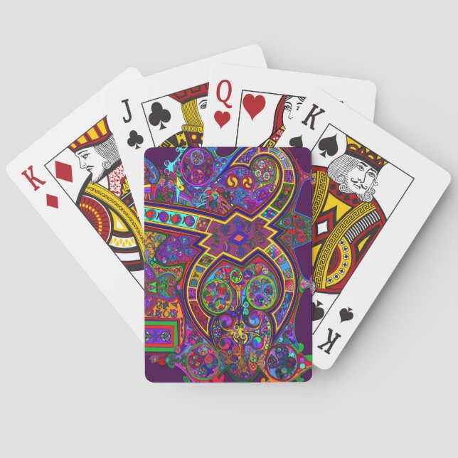 Ancient Art Inspired Swoop Playing Cards (Back)