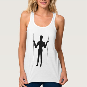 Ancient Art Long Man of Wilmington Singlet