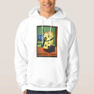 Ancient Art Of Tie Cheese Funny Cartoon Hoodie by