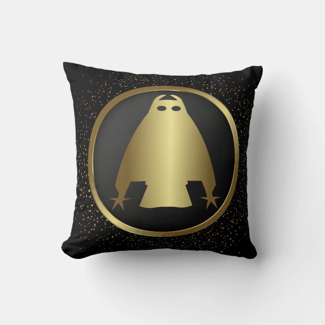 Ancient Artists - Golden Owl Cushion (Front)