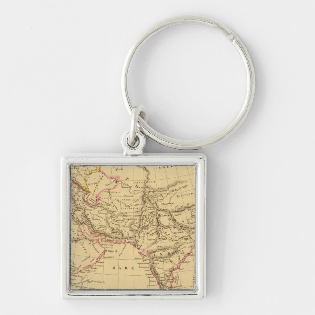 Ancient Asia Key Ring (Front)