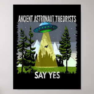 Ancient Astronaut Theorists Say Yes, Abduction, By Poster