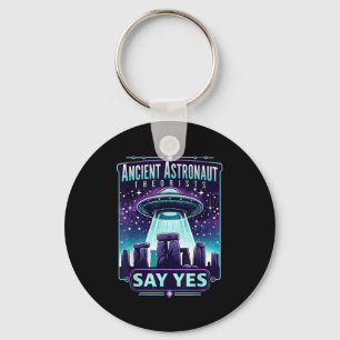 Ancient Astronaut Theorists Say Yes Aliens Key Ring