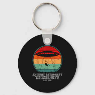 Ancient Astronaut Theorists Say Yes Spaceship Alie Key Ring