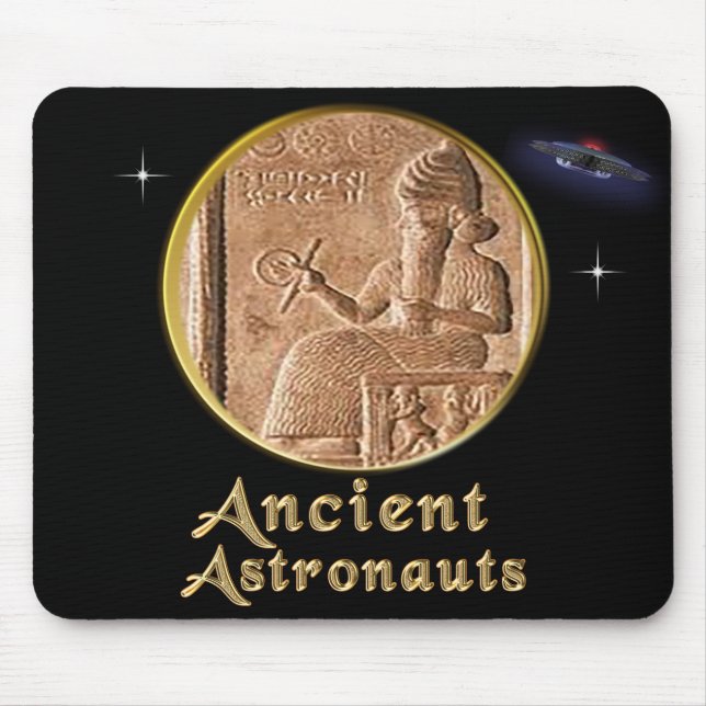 Ancient Astronauts Mouse Pad (Front)