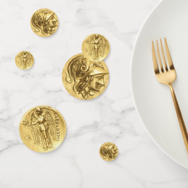 Ancient Athena Coin Confetti (Group)