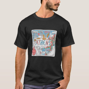 Ancient Athens Culture Lovers Gift T-Shirt