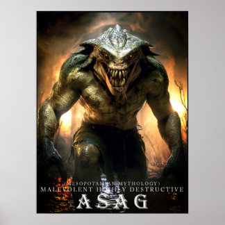 Ancient Beast & Creatures: Asag II Poster