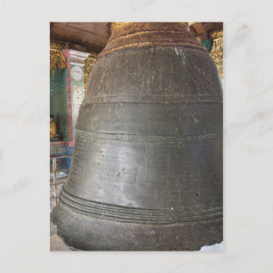 Ancient Bell At Temple Postcard
