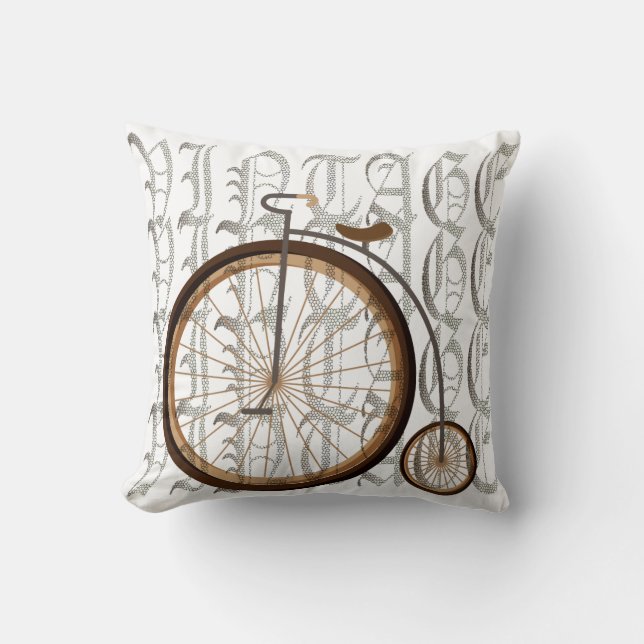 Ancient bicycle cushion (Front)