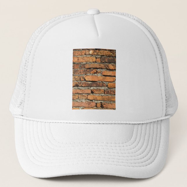 Ancient Brick Wall Trucker Hat (Front)