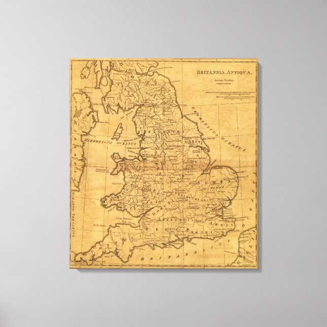 Ancient Britain Canvas Print (Front)