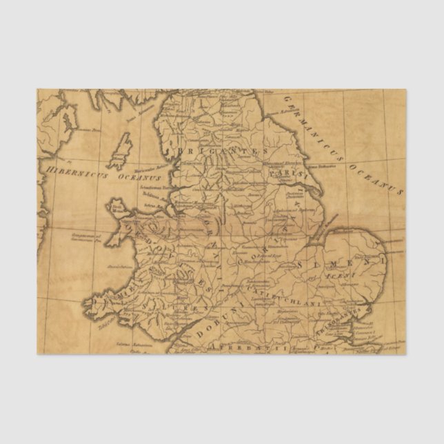 Ancient Britain Tissue Paper (Front)