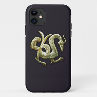 Ancient bronze chinese dragon iPhone 11 case