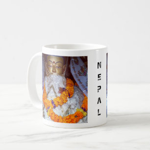 Ancient Buddha, The Himalayas - Nepal (Tibet) Coffee Mug