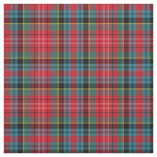 Ancient Caledonia Tartan Fabric (Swatch)