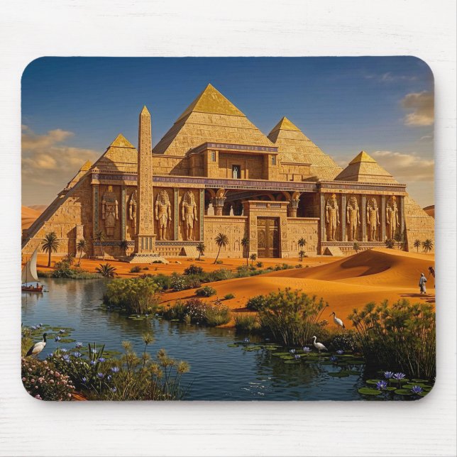 Ancient Castle from the Scorching Sands Mouse Pad (Front)