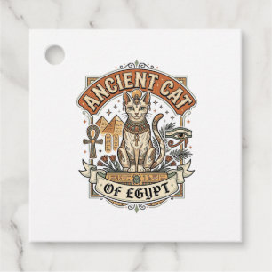 Ancient Cat Of Egypt Cat Ancient Egypt Vintage Vec Favour Tags