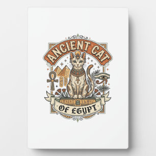 Ancient Cat Of Egypt Cat Ancient Egypt Vintage Vec Plaque