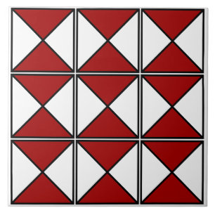 Ancient Cement Tile Pattern, Vintage