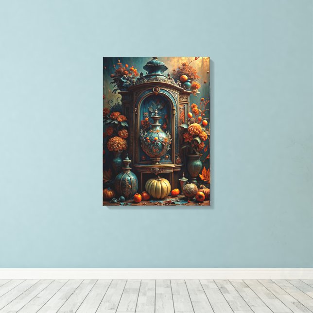 Ancient Chinese Art Canvas Art (Insitu(Wood Floor))