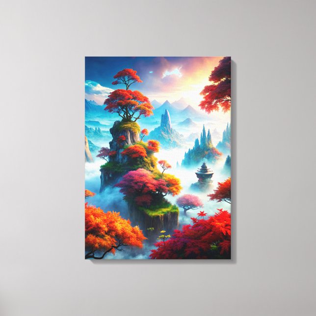 Ancient Chinese Art Canvas Art (Front)