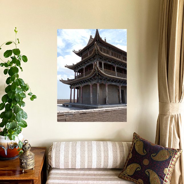 Ancient Chinese Building Canvas Print (Creator Uploaded)