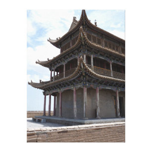 Ancient Chinese Building Canvas Print
