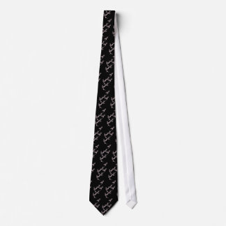 Ancient Chinese Dragon Tie in Black