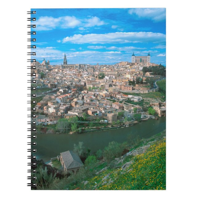 Ancient city of Toledo, Spain. Spiral Notebook (Front)