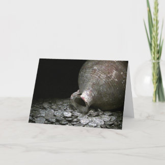 ancient coins card
