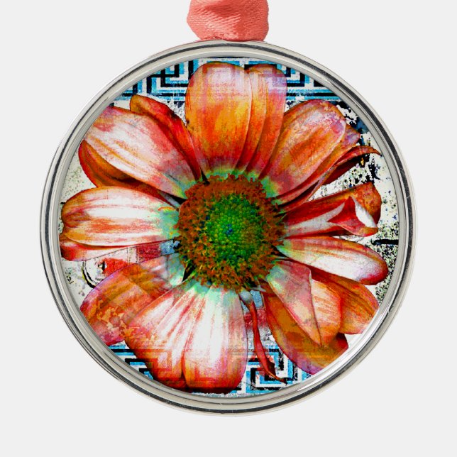 Ancient Dance Metal Tree Decoration (Front)