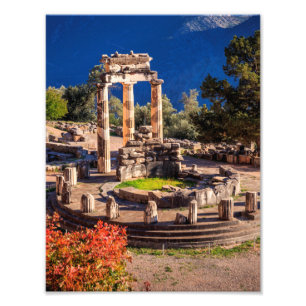 Ancient Delphi Greece Photo Print – Classic Greek 