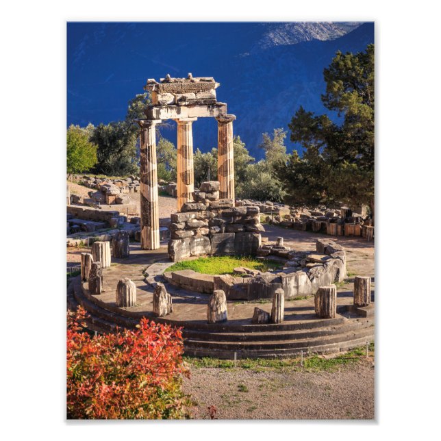 Ancient Delphi Greece Photo Print – Classic Greek  (Front)
