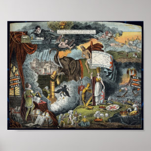 Ancient Depiction of Apocalypse Poster