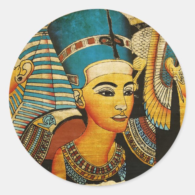 Ancient Egypt 3 Classic Round Sticker (Front)