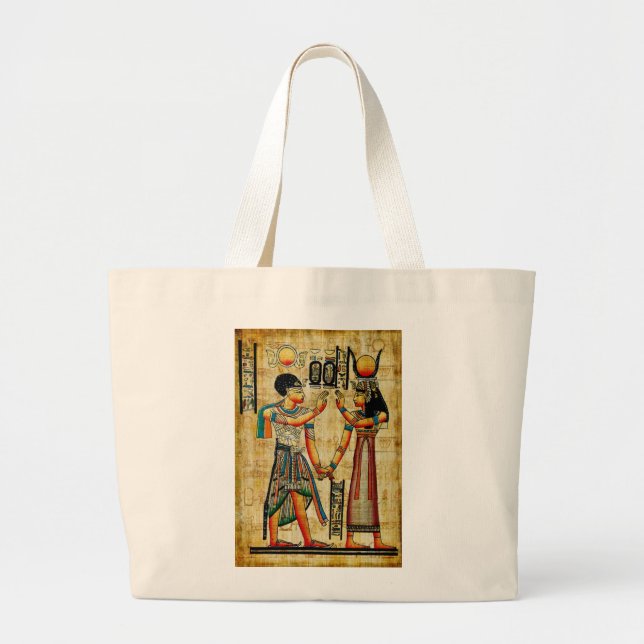 Ancient Egypt 5 Large Tote Bag (Front)