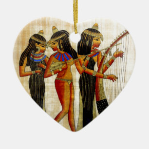 Ancient Egypt 7 Ceramic Tree Decoration