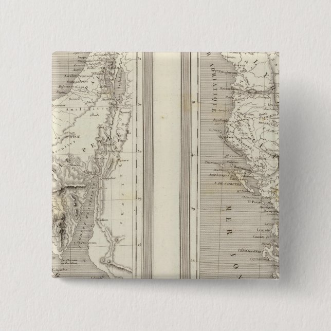 Ancient Egypt, Ancient Greece 15 Cm Square Badge (Front)