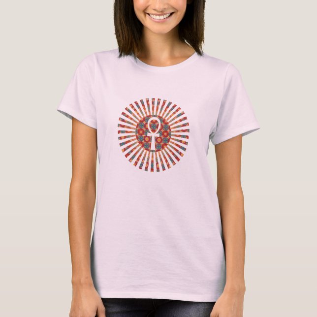 Ancient Egypt: Ankh Cross T-Shirt (Front)
