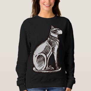 Ancient Egypt Cat Goddess Sacred Animal Deity God Sweatshirt