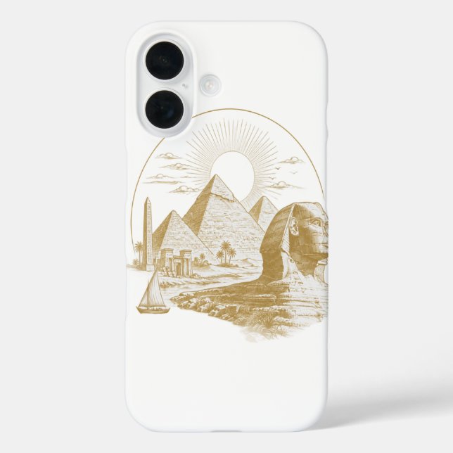 Ancient Egypt Collection Case-Mate iPhone Case (Back)