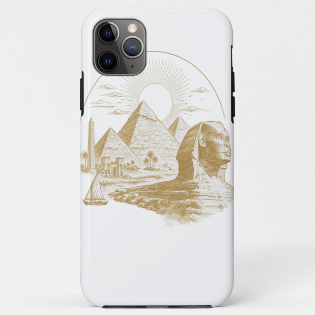 Ancient Egypt Collection Case-Mate iPhone Case (Back)