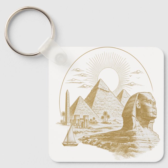 Ancient Egypt Collection Key Ring (Front)