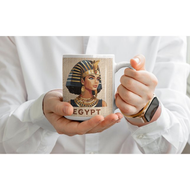 Ancient Egypt Colourful Queen Pharaohs mug (Creator Uploaded)