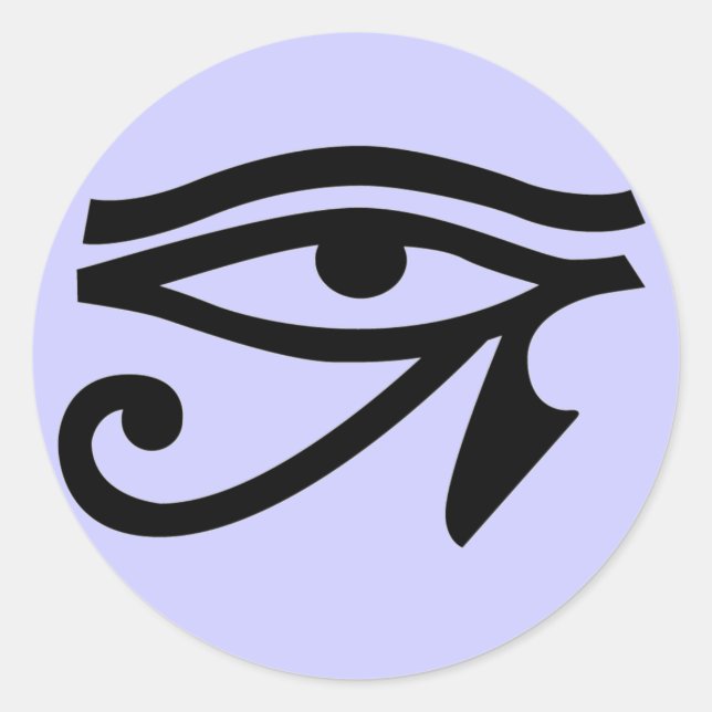 Ancient Egypt Eye of Horus Symbol Stickers (Front)