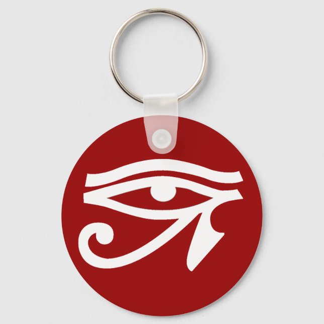 Ancient Egypt Eye Symbol Keychain (Front)