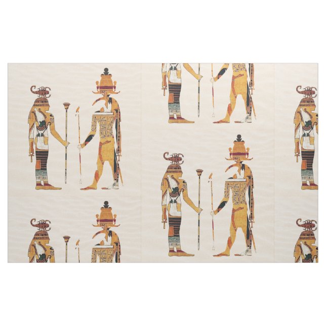 Ancient Egypt Gods Fabric (Fat Quarter)